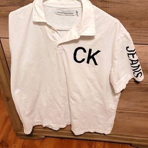 Calvin Klein polo shirt, short sleeved